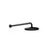 DORNBRACHT-Regenbrause-mit-Wandanbindung-SERIENSPEZIFISCH-28649970-220-mm-Schwarz-matt-28649970-33 gallery number 1